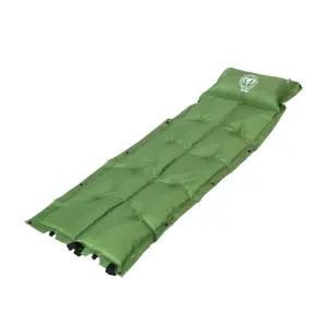 아틱폴 자충 베개일체형 캠핑매트 A1007 그린