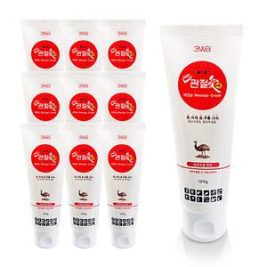 관절애 바르는 마사지 케어 스포츠 운동 크림 튜브형 120g 10개