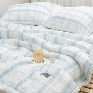 웜슬립 시어서커 여름이불세트 냉감 차렵이불/베개/패드 슈퍼싱글 퀸 간절기 침구세트