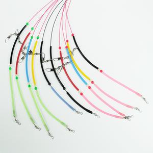 스네이크 천칭 컬러1단채비 우레탄튜브 원투채비