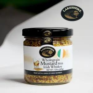 레이크쇼어 아이리쉬위스키 홀그레인 머스타드 205g
