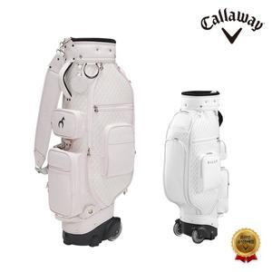 [캘러웨이][캘러웨이코리아 정품] 캘러웨이 필리 컬렉션 바퀴형 여성 캐디백