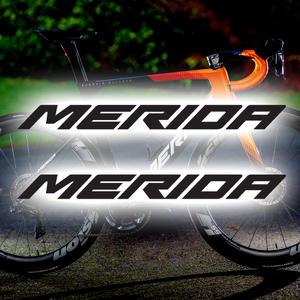 메리다(2개1세트) 스티커-데칼 로고 엠블럼 자전거 MTB 싸이클 로드 Merida
