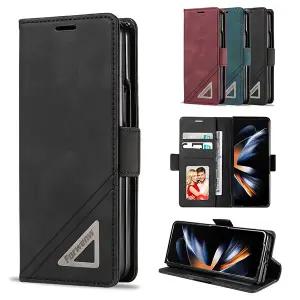 갤럭시Z폴드7 6 5 4 3 제트지 힌지보호 카드수납 다이어리 지갑형 고급 가죽 케이스