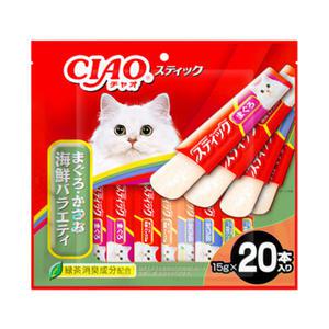 이나바 차오 츄르 스틱 참치 닭가슴살 버라이어티 (14gx20p) TSC-135