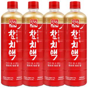한라 참치액 900ml x 4개