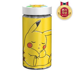 페리오 포켓몬 원통형 키즈 3단계 칫솔 12입(칫솔캡 포함) 피카츄 1개