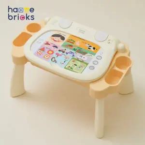 [하베브릭스][2.18-20핫딜/로그인시쿠폰] 말놀이 사운드북 테이블 돌아기 장난감 (8종테마)