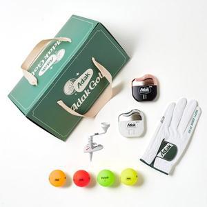 [아닥] 종합선물세트 골프클리너 장갑 골프티 골프공 티꽂이
