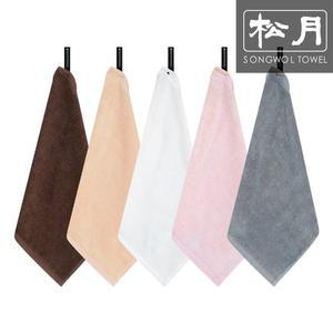 [송월타월]무지고리손수건 10매 핸드타올 고리수건 어린이집수건