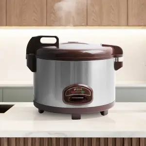 [키친아트] 원터치 간편취사 대용량 30인분 업소용 보온밥솥 KHJ-CRC30 / 대형밥통