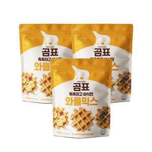 [대한제분] 곰표 와플믹스 1kg x3개