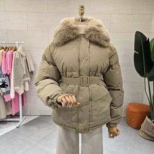 [대구백화점] [에잇컨셉]퍼 카라 벨트 패딩점퍼(C23L7FPD049)