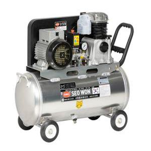 서원 초경량 휴대용 알루미늄 콤프레샤 5.5마력 50리터 (AL)