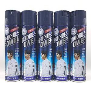 유한양행 안티푸라민 쿨 에어파스 파워 250mL 5개 스프레이 파스