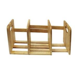 원목 접이식 책꽂이 길이조절 W 책장 책상 간이 철재 3단