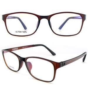 안경점추천 p4008-02 울템국산정품 스퀘어 무광진브라운 신소재 초경량뿔테 편안한코받침