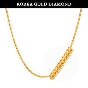 [한국금다이아몬드] 순금 목걸이 24k 금 여자 체인 줄 11.25g