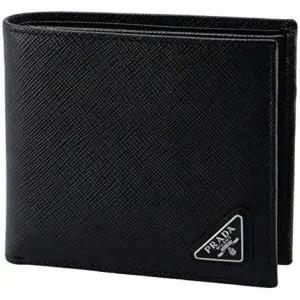 PRADA 프라다 26SS 사피아노 트라이 앵글 남성 반지갑 (2MO738 QHH F0002)