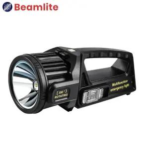 SL01 초강력 손전등 휴대용 써치라이트 랜턴 3200루멘 충전식 LED후레쉬 시골 농사용 손전등 태양열 렌턴