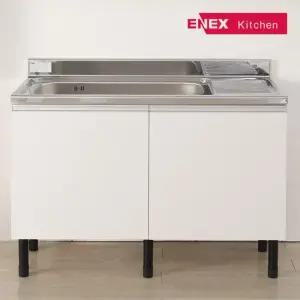 유닉 DIY 소형 싱크대 스텐레스 개수대 1200 점보볼)