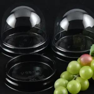 원형1구 모찌용기 M-80N 디저트 화과자 제과케이스1600개(뚜껑포함)