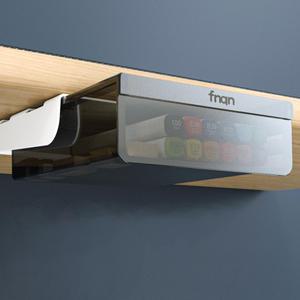 직장인꿀템 투명히든서랍 사무실책상아이템 테이블부착서랍