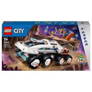 레고 시티 어린이 선물 무한한 우주 세계 행성 탐험 스토리 커맨드 로버와 크레인 로더 초등생