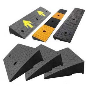 카업 계단턱 경사로 받침대 진입판 100x50x11 보도블럭 고무경계석 장애인 연석