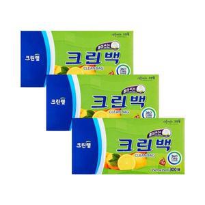 [NS홈쇼핑]크린랩 뽑아쓰는 크린백 25cm35cm중형 300매 X 3개[35292588]