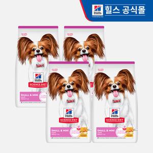 힐스 강아지사료 어덜트 라이트 스몰 앤 미니 1.5kg x 4개 (10330HG)