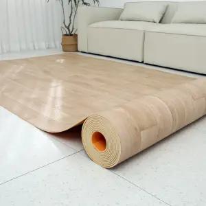 두꺼운 5t 장판 미끄럼방지 쿠션 셀프시공 베란다 테라스 바닥