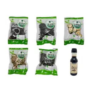 국산 건나물세트 5종+ 참치액200ml 건애호박 건취나물 건토란대 건곤드레 건고사리