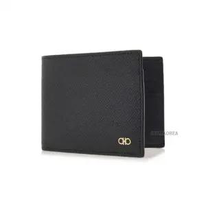 [라벨루쏘] [페라가모] FW25 남성 간치니 반지갑 66 1451 NERO 0775644