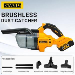 디월트 5 in 1 핸드헬드 전기 진공청소기 (500W 강력 모터, 46 CFM 휴대용 바닥, 카펫, 자동차용)