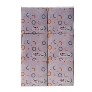 쌔니큐)정사각티슈(미용티슈 70매x6개)/각티슈/정사각/사각/곽티슈/매장/업소/사무실/화장대/선물용/알뜰