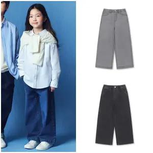 [대구백화점] [탑텐키즈]여아) 와이드 데님 팬츠 (MKF3DP2211)