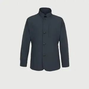 트레몰로 HC09 네이비 사파리 점퍼 SS 봄 남성 네이비 허리 스트링 탈착 라이너 점퍼