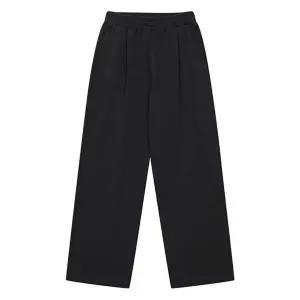 [소이]25S0208 봄 가을 원턱 세미와이드 스트링 바지 _US