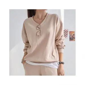 나크21 (55~110) 심플 브이넥 맨투맨 KO51-T-10 307577