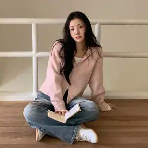 [모어렌] [MADE] 토릴즈 카라 니트 집업 [tcd0452]