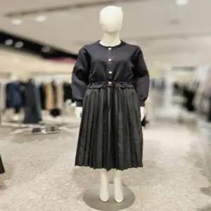 [코데즈컴바인] 니트배색 플리츠 원피스 (CKA-OP901W2)