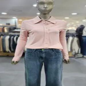 시슬리/애플아울렛/직수입 슬림핏 버튼업 셔츠 4F-54HXLQ087