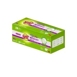 스카치 브라이트 일회용 물걸레 청소포 100매