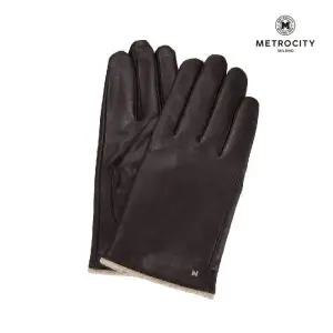 [롯데백화점]메트로시티 전체터치캐시 남성 가죽장갑 MGMJ-L222