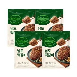 CJ제일제당 비비고 남도떡갈비450g x 4개