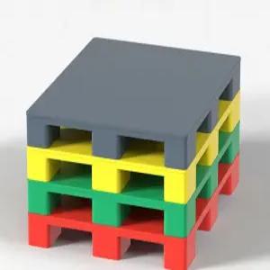 적재 화물 스테킹 받침대 운반 단면파렛트 선반 도톰하게 랙 구각 신소재