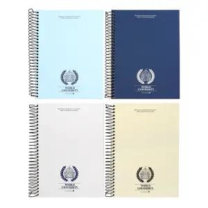 모닝글로리 스프링 두꺼운 월드캠퍼스 연습장 좌철 향균 무지 노트 10권