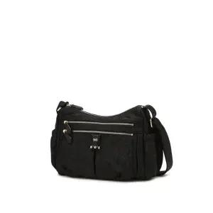 [롯데백화점]닥스 액세서리 [인기신상]블랙 로고장식 가죽 크로스백 DCBA6E501BK