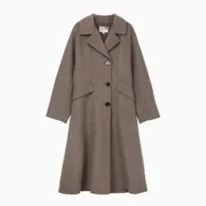 메르에 울 플레어 롱코트 LB-BS